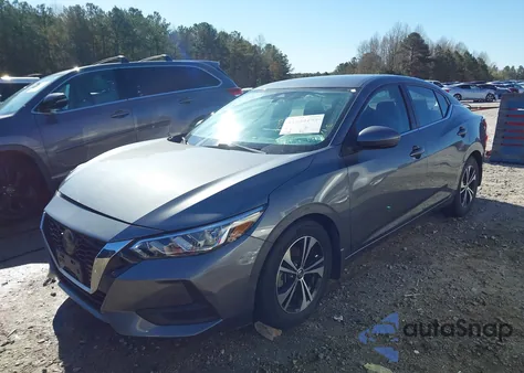 2020 Nissan Sentra Sv Xtronic Cvt z USA, uszkodzony, nr VIN 3N1AB8CV9LY304638